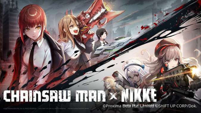 Chainsaw Man X Nikke, Kolaborasi Teranyar Game Nikke! Intip Trailer dan Tanggal Rilis