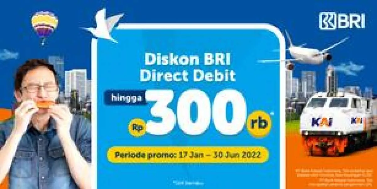Promo Kartu Debit BRI, Diskon Semua Produk Traveloka hingga Rp 300.000