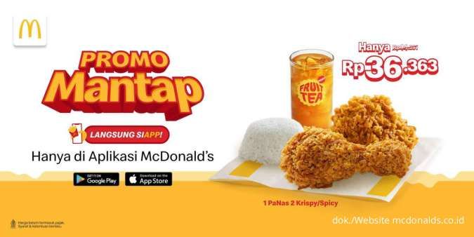 Kumpulan Promo McD Mantap Juni 2025, Paket 1 PaNas 2 Krispy Hanya Rp 36.000-an