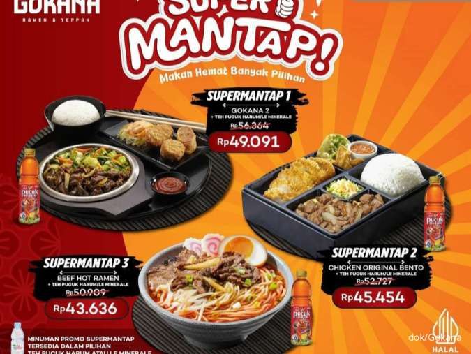 Promo Gokana September-Oktober 2024, Paket Super Mantap 123 Cuma Rp 43.636