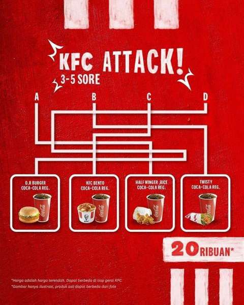 Promo KFC Attack Terbaru 8 Maret 2022
