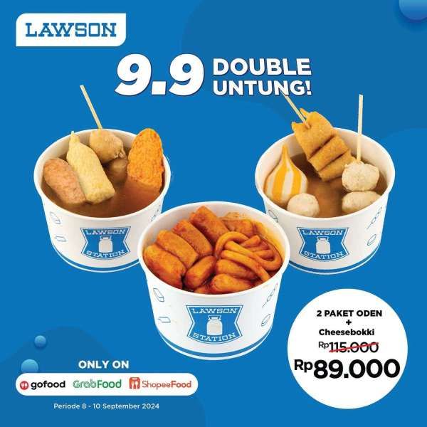 Promo 9.9 di Lawson 8-10 September 2024
