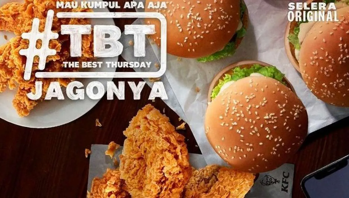 Promo KFC The Best Thursday di Akhir Juli 2022, Paket Ayam & Burger Harga Spesial