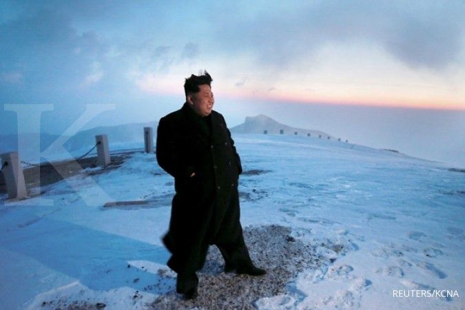 Kim Jong-Un mendaki gunung tertinggi di Korut 