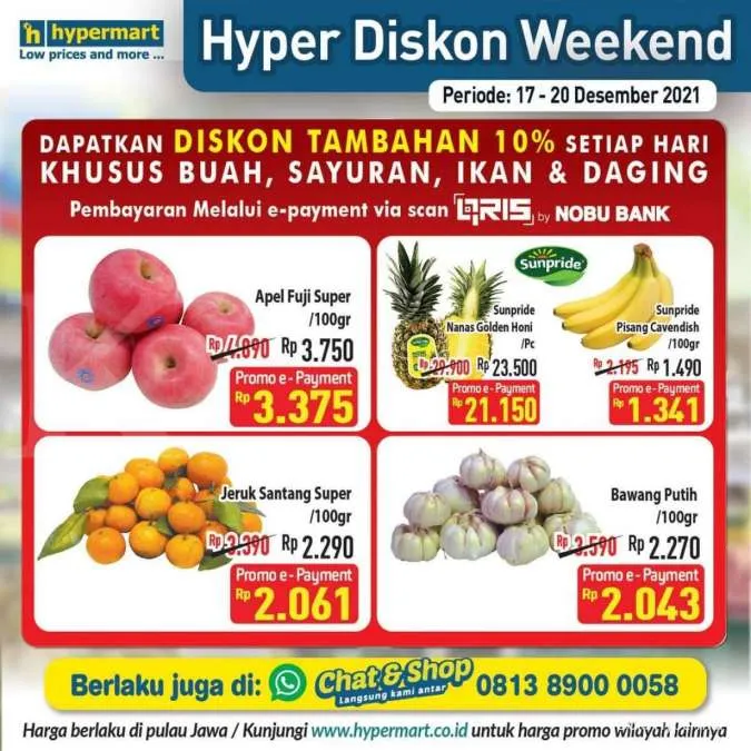 Promo Hypermart 17-20 Desember 2021