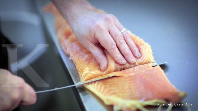 Cara pilih ikan salmon berkualitas