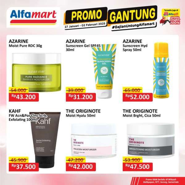 Promo Alfamart Gantung 27 Januari-2 Februari 2025