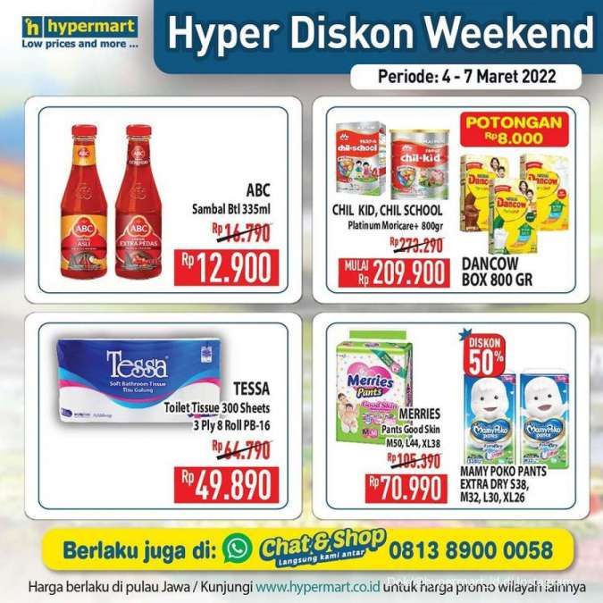 Promo JSM Hypermart Mulai 4-7 Maret 2022