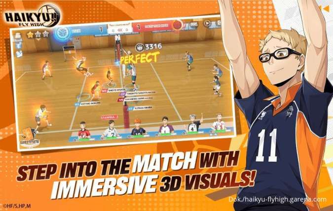 Link Download Haikyu!! Fly High APK Android & iOS yang Rilis Hari ini (31/7) 