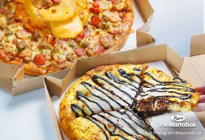 Weekend Seru Bareng Promo Domino's Pizza, Paket Medium + Large Pizza Diskon 45%