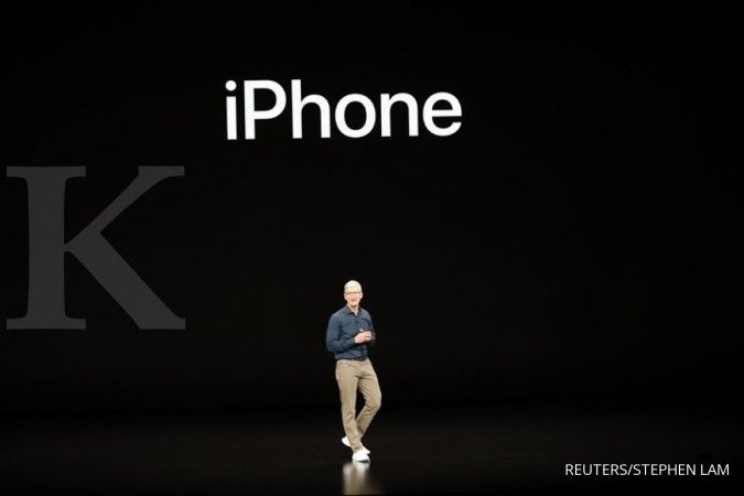 iPhone sepi peminat, saham para pemasok Apple rontok