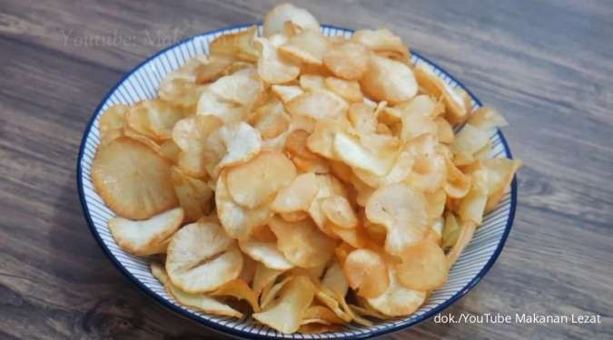 Rahasia Resep Keripik Singkong yang Renyah & Gurih, Bikin Susah Berhenti Ngemil