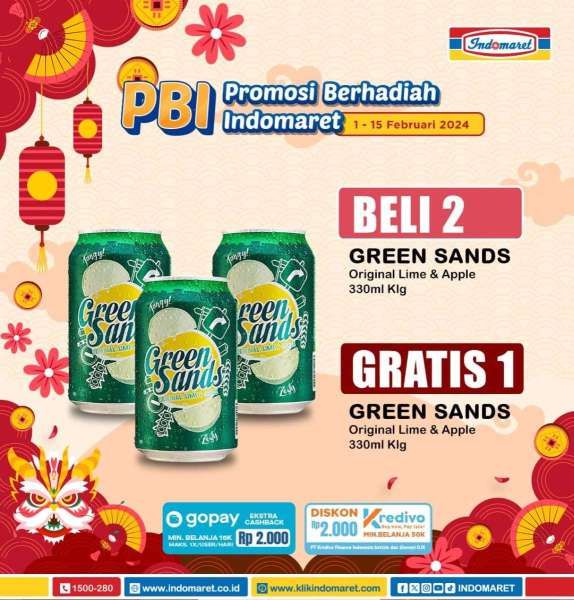 Promo Berhadiah Indomaret (PBI) Terbaru 1-15 Februari 2024