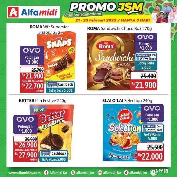 Promo JSM Alfamidi Periode 21-23 Februari 2025