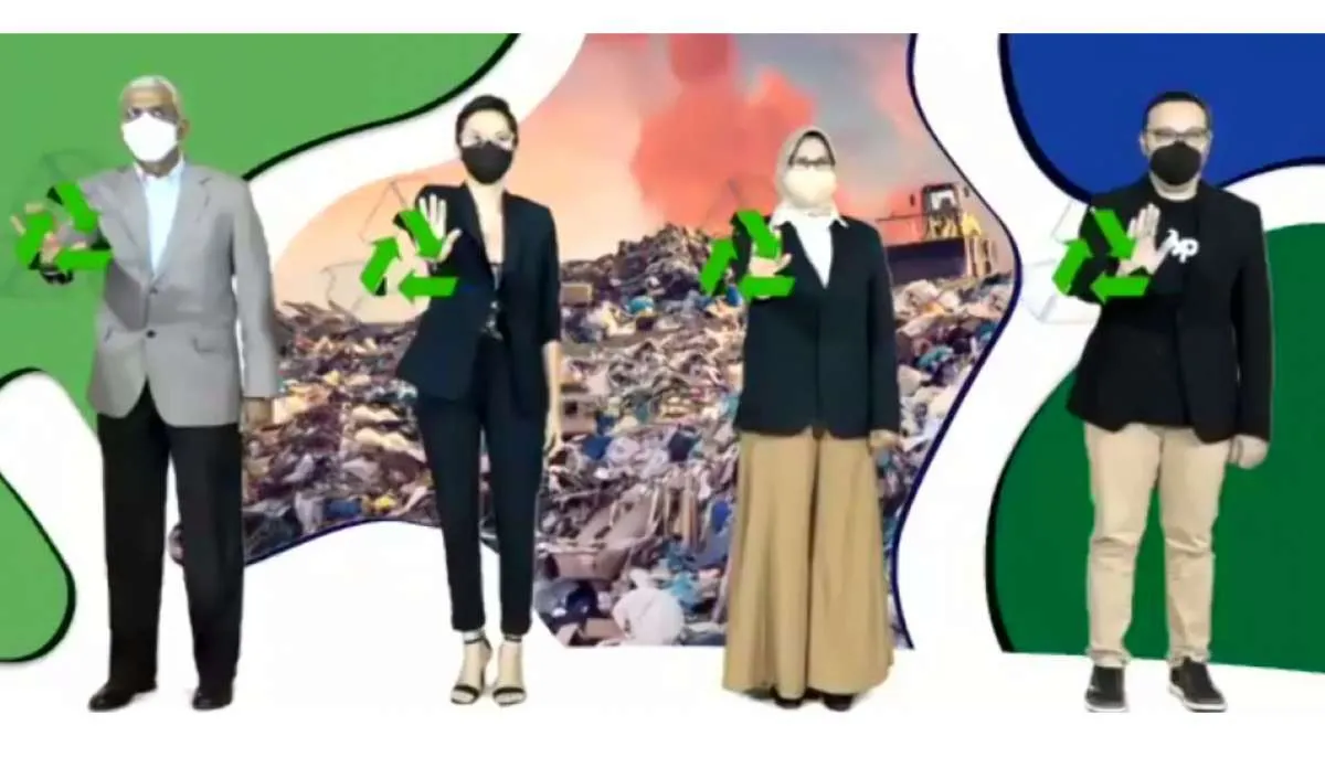 Dalam Tiga Bulan P&G Indonesia Menghimpun dan Memilah 14 ton Sampah Plastik