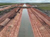 Penyelesaian Proyek Irigasi Rawa Merauke Dikebut