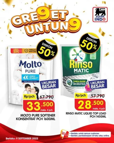 Promo 9.9 Superindo Periode 9 September 2025