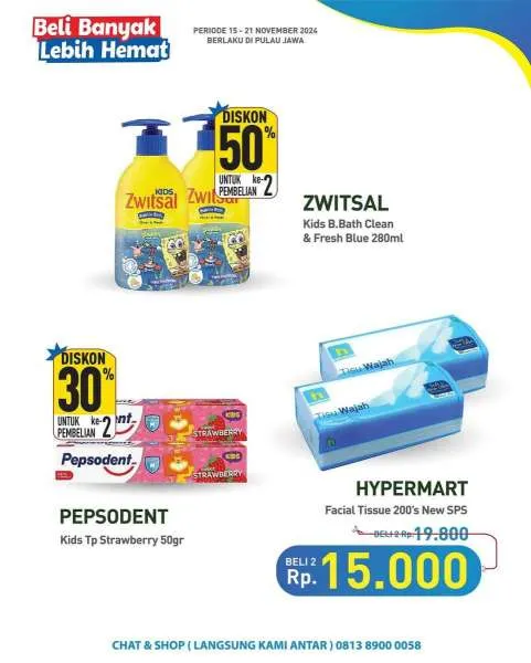 Promo Hypermart Beli Banyak Lebih Hemat Periode 15-21 November 2024