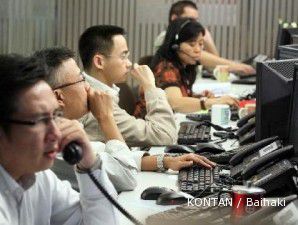 Aksi jual saham EXCL, BMRI, dan BNII mengikis IHSG di sesi I