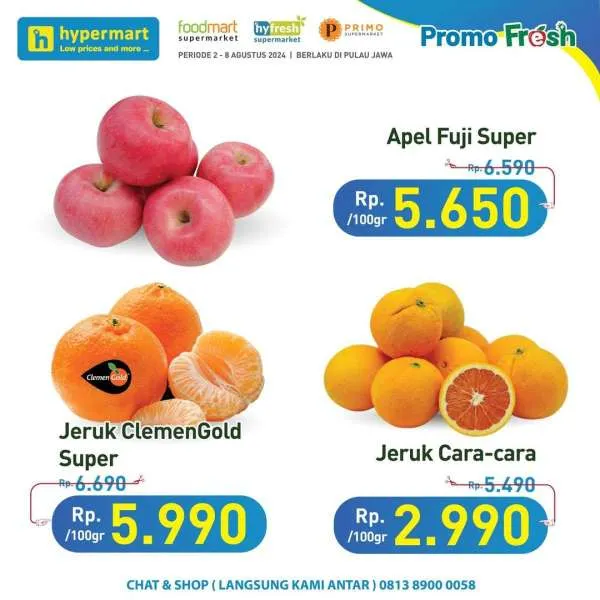 Promo JSM Hypermart Hyper Diskon Weekend Periode 2-4 Agustus 2024