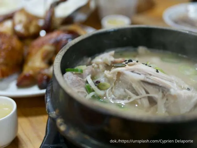 Resep Samgyetang atau Sup Ayam Ala Korea yang Bisa Tingkatkan Stamina