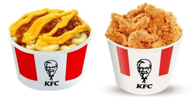 KFC Macaroni Supreme dan Winger Bucket Special price