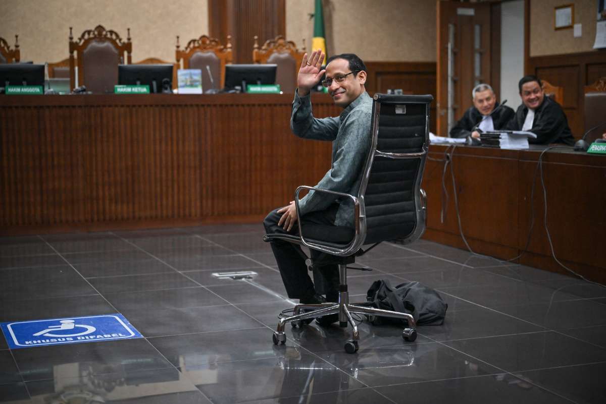 Nadiem Didakwa Merugikan Negara Rp 2,18 Triliun
