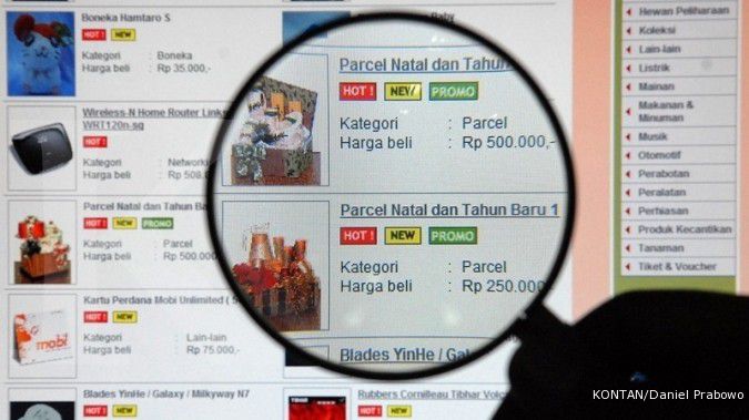 Orang Indonesia doyan belanja online via ponsel