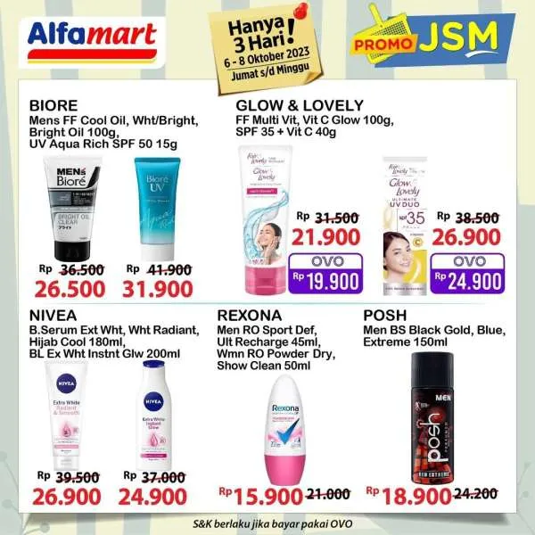 Promo JSM Alfamart Hanya 3 Hari Periode 6-8 Oktober 2023