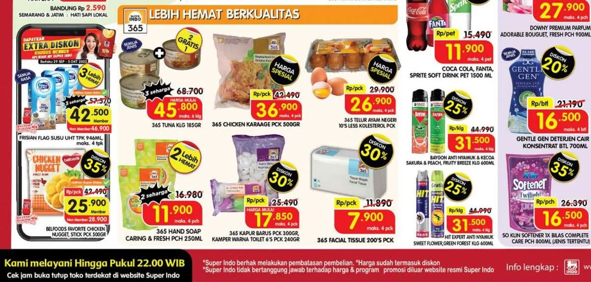 Promo Superindo 5 Oktober 2022, Dapatkan Minyak Goreng Harga Spesial