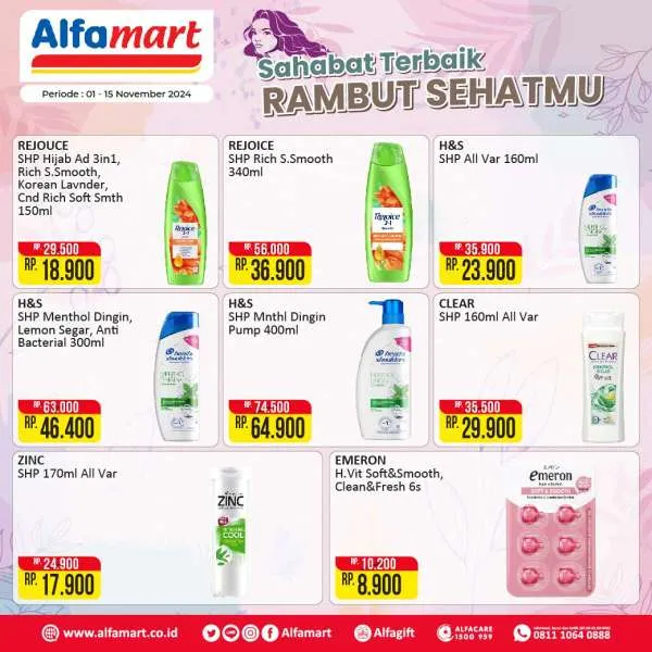 Promo Alfamart Body Care Fair Periode 1-15 November 2024