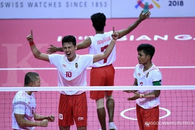 Medali emas ke-31 Indonesia datang dari sepak takraw putra