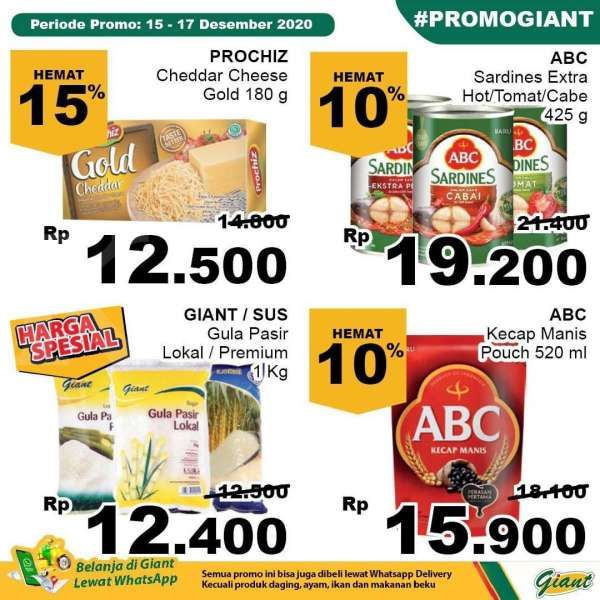 Promo Giant weekday 15-17 Desember 2020 