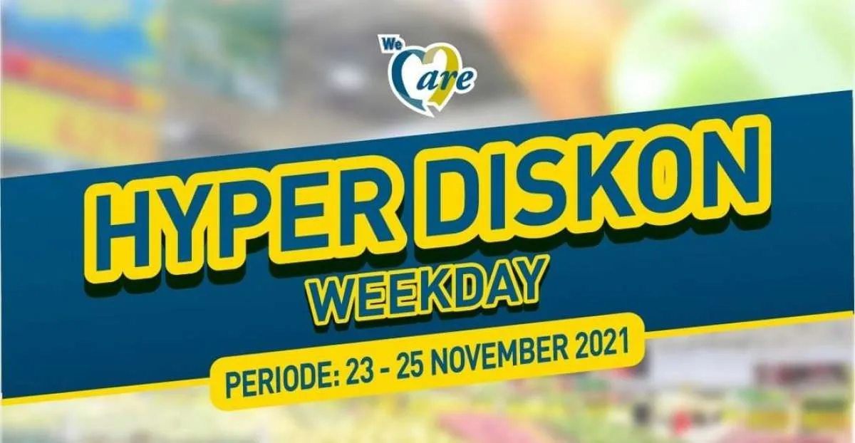 Promo Hypermart terbaru di 23-25 November 2021, hyper diskon weekday hadir lagi