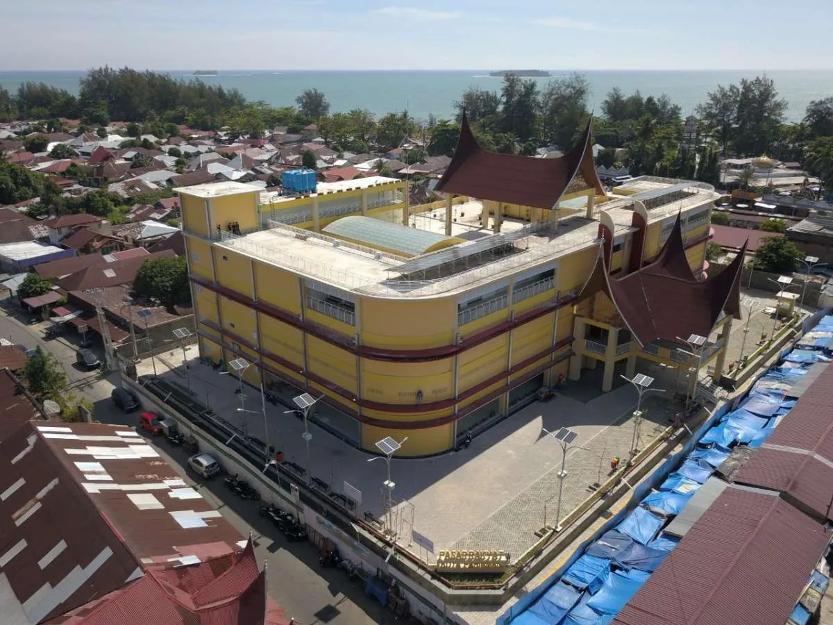Wakil Presiden resmikan proyek WEGE revitalisasi Pasar Rakyat Pariaman⁣