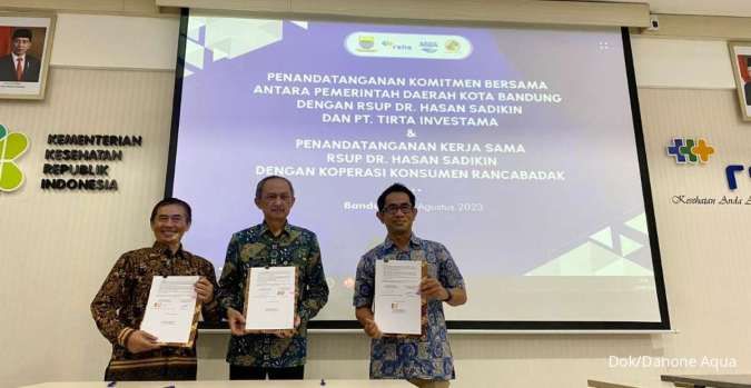 Danone-AQUA & Pemkot Bandung Merevitalisasi Area Kuliner RSUP Hasan Sadikin