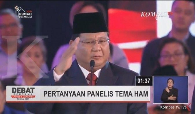 HUT ke-11 Gerindra, Prabowo: Kita adalah pejuang