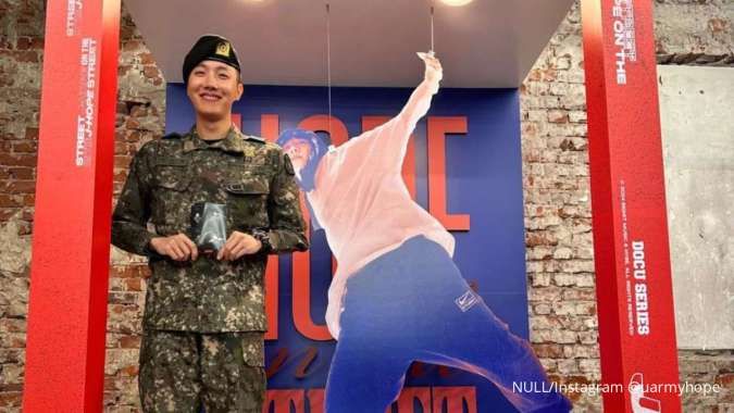 J-Hope BTS Selesaikan Tugas Wajib Militer Hari Ini