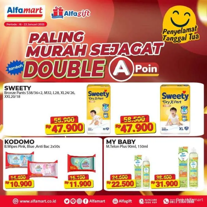 Promo Alfamart Paling Murah Sejagat Periode 16-23 Januari 2025