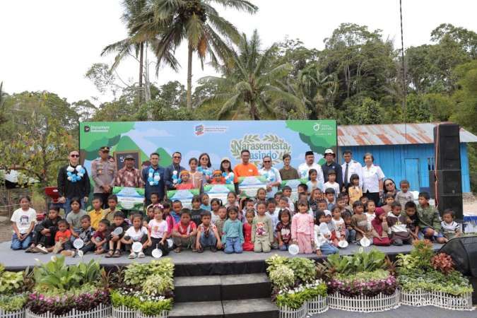 Jasindo Hadirkan Program Narasemesta di Sigi: Dukung Sekolah Alam Dongi-Dongi