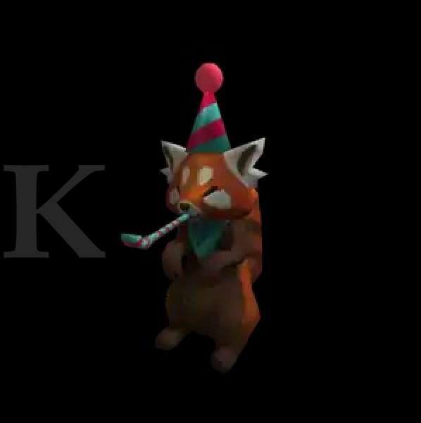 Red Panda Party Pet Roblox