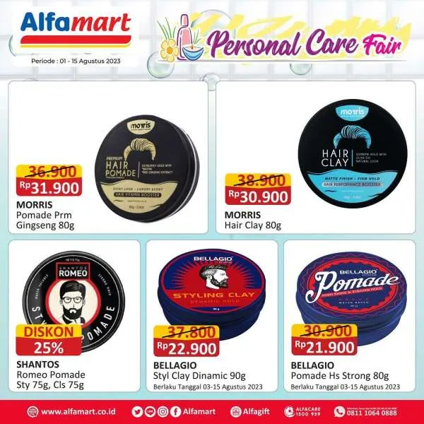 Promo Alfamart Personal Care Fair Periode 1-15 Agustus 2023