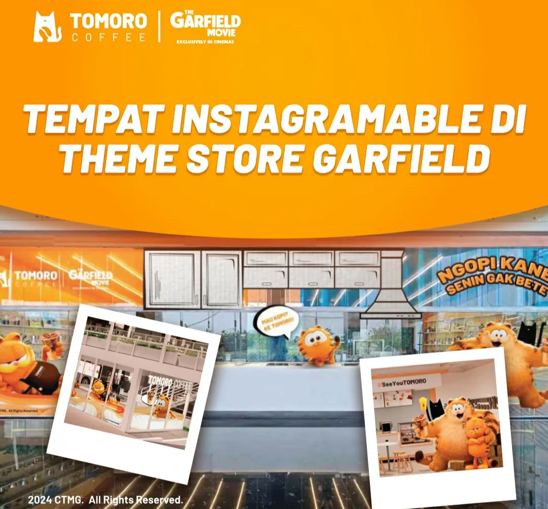 Promo Tomoro x The Garfield Movie