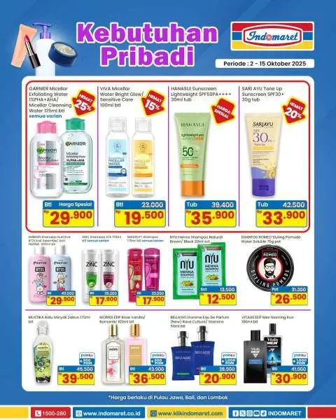 Promo Indomaret Super Hemat Periode 2-15 Oktober 2025