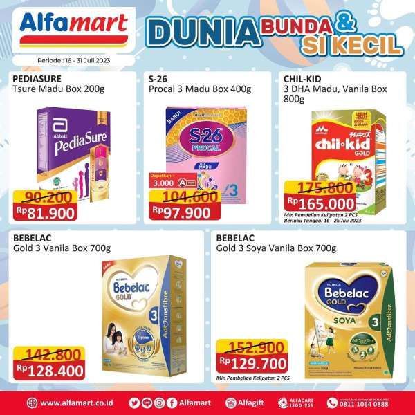 Harga Promo Alfamart Terbaru 16-31 Juli 2023