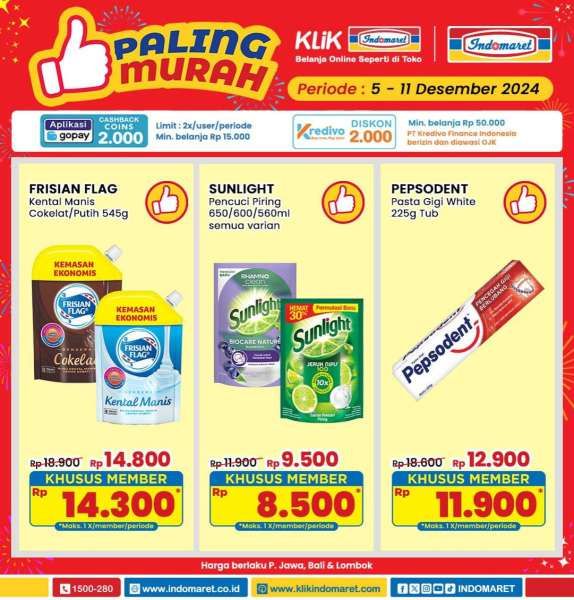 Promo Indomaret 5-11 Desember 2024 Spesial Paling Murah 