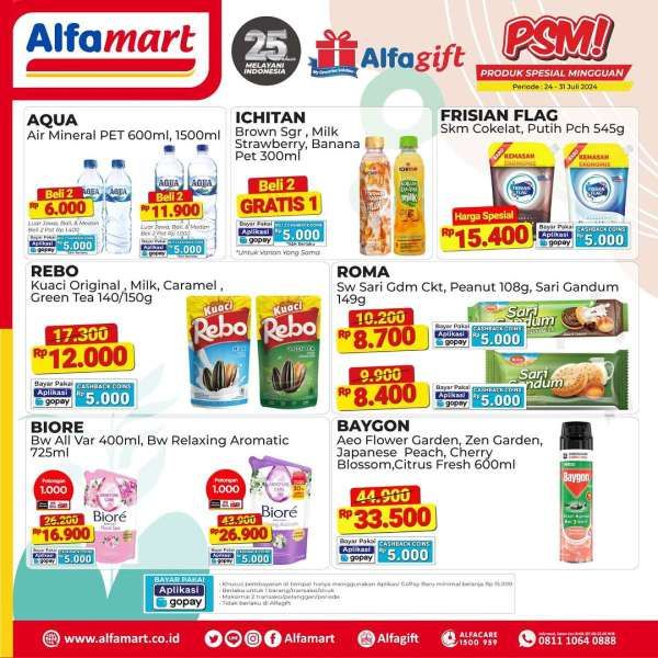 Promo PSM Alfamart 24-31 Juli 2024