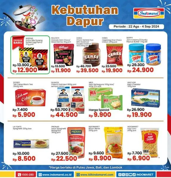 Promo Indomaret Super Hemat Periode 22 Agustus-4 September 2024