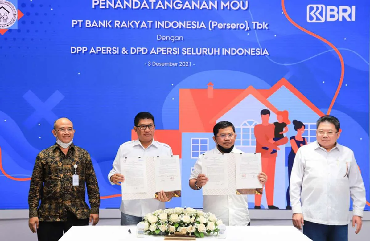 Gandeng APERSI, BRI genjot penyaluran KPR di tahun 2022