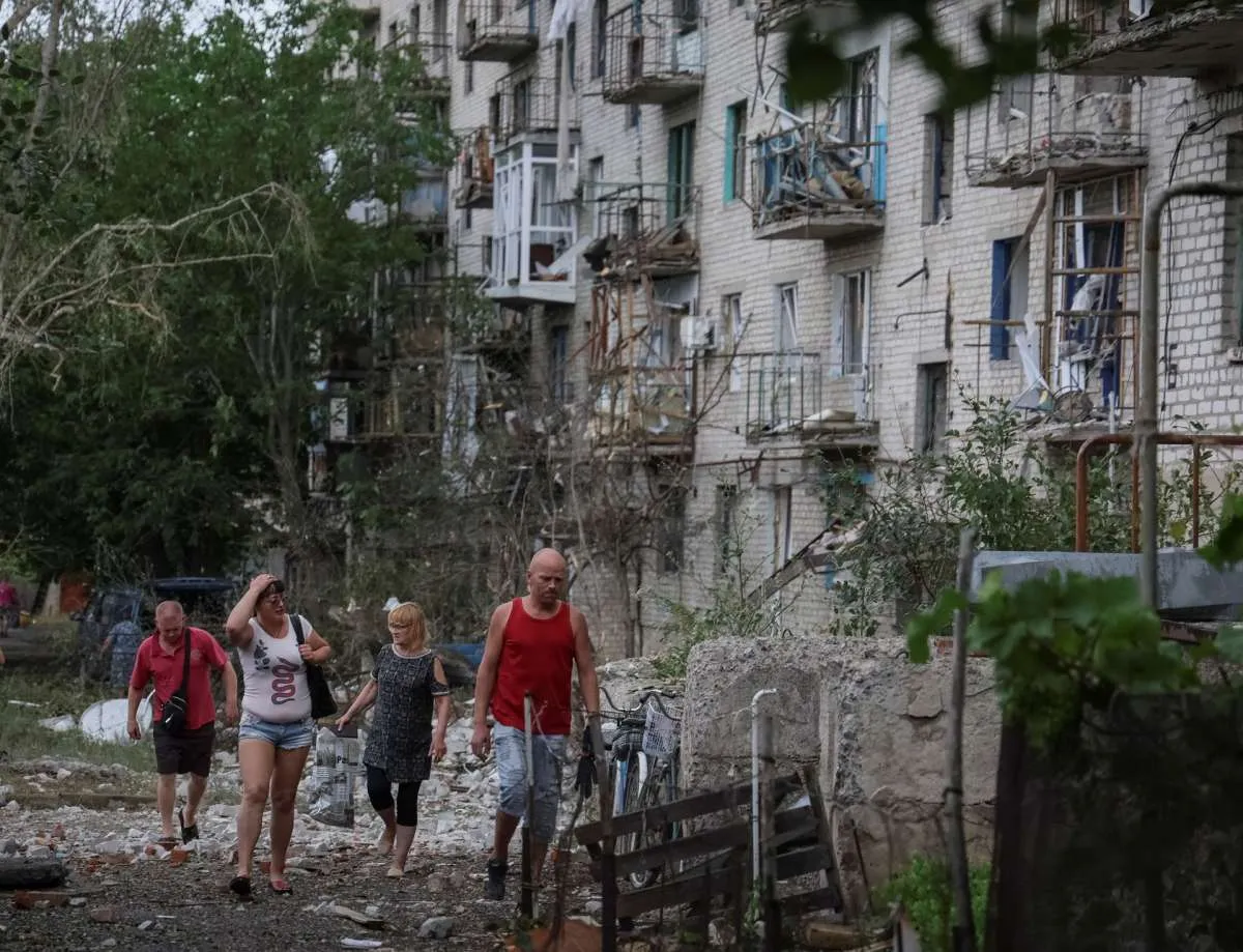 Roket Rusia Menghantam Apartemen di Donetsk, 15 Warga Sipil Dilaporkan Tewas